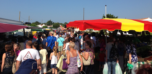 les jours de marches sur l ile de noirmoutier